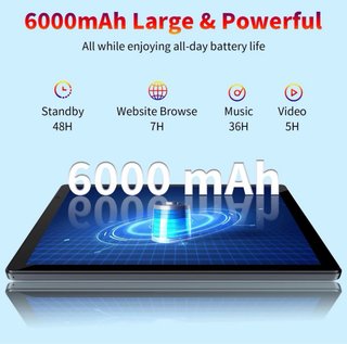 Tablet Android 16 8GB+32GB Gris