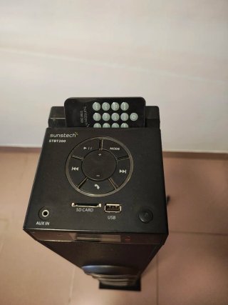 Altavoz Bluetooth Sunstech Negro