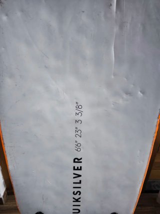 Tabla de surf Quiksilver naranja