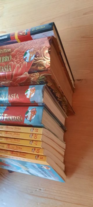 Lote 9 libros Geronimo Stilton