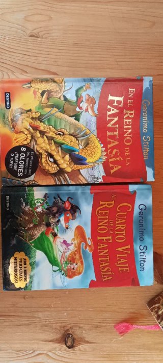 Lote 9 libros Geronimo Stilton