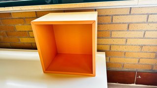 Mueble Cubo Naranja Ikea EKET