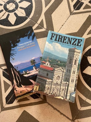2 guías de viaje por Italia: Calabria y Florencia