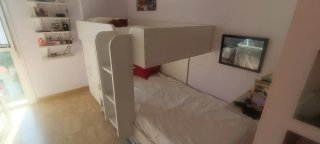 Cama tren con armario