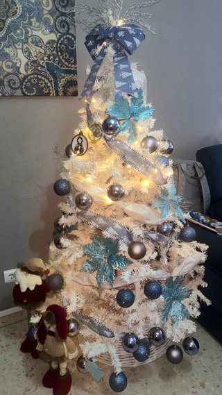Árbol de Navidad Blanco 180cm