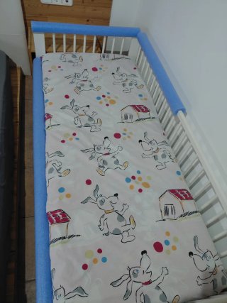Cuna colecho blanca Ikea 165x77cm