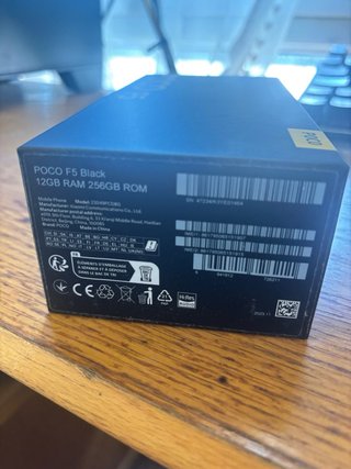 Poco F5 Negro 12GB/256GB 5G