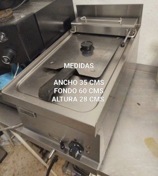 Freidora eléctrica 220 industrial de 1 seno de la