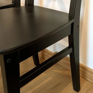 2 Sillas IKEA INGOLF Negras