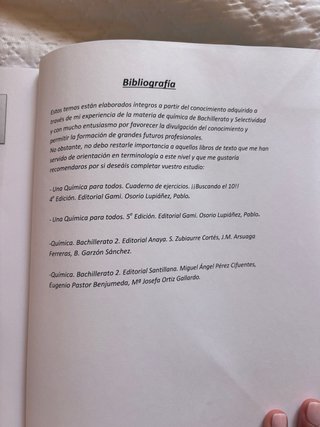 UNA QUIMICA PARA TODOS: 6 edicion. version ampl...