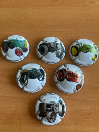 Chapas Cava Joan Sardà Tractores Antiguos