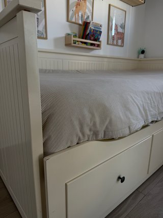 Cama Ikea Hemnes Blanca con Cajones
