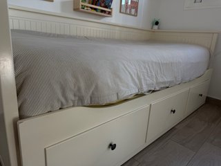 Cama Ikea Hemnes Blanca con Cajones