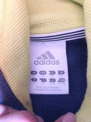 Sudadera Adidas Hombre Tiras Colores
