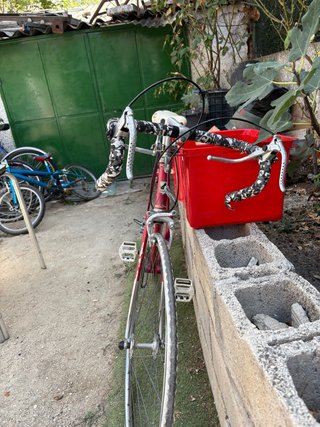 Bicicleta Peugeot Clásica Roja