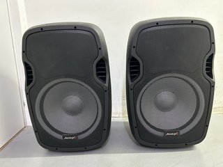 Pack 2 Altavoces Audibax Party 215 Led