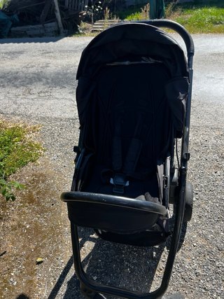 Silla de paseo negra