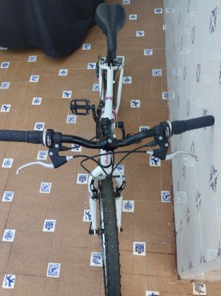Bicicleta Rockrider 5.0 Mujer Blanca