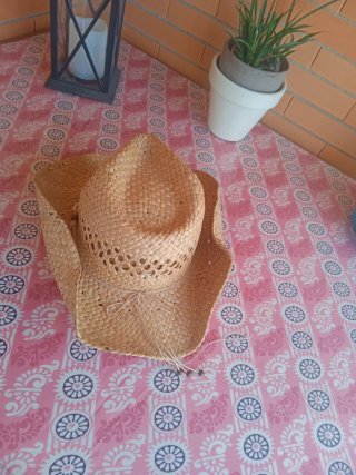 Gorro de playa de paja