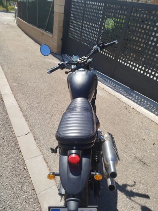 SWM Outlaw 125 Ace of Spades Negra