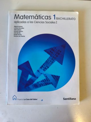 Libro de Matemáticas 1 Bachillerato
