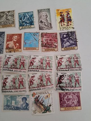30 sellos de coleccionismo, pide cual quieras