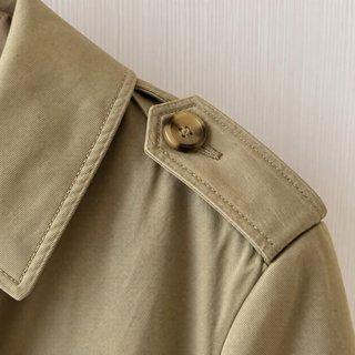Gabardina larga MNG Beige Oscuro Talla M