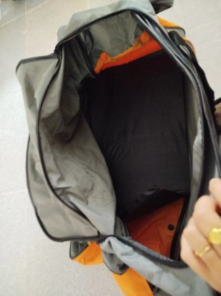 Mochila Oakley Gris Naranja
