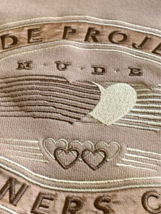 Sudadera Nude Project Winners Club Beige