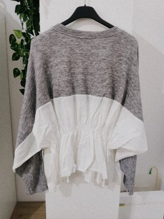 Pullover bicolore Zeta Otto taglia unica