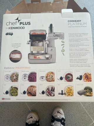 Robot Cocina Kenwood Cookeasy Platinum