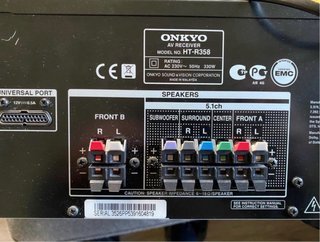 Receptor Onkyo HT-R358 Home Theater Solo receptor