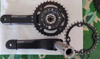 Bielas SRAM XX1 DUB SL X-SYNC 2 con potenci QUARQ