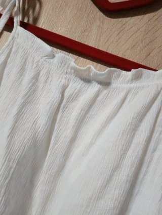 Top blanco ibicenco hippie