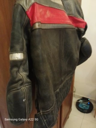 Chaqueta Moto Michelin Negra y Roja