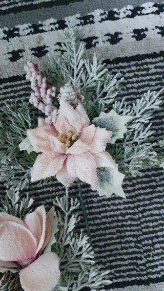 Addobbi Natalizi Fiori Finti