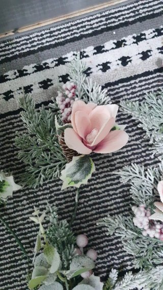 Addobbi Natalizi Fiori Finti