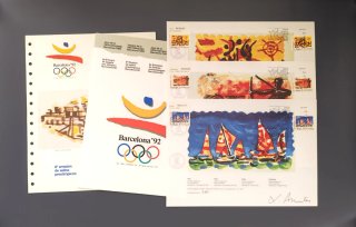 8ª Emisión Sellos Pre olímpicos. Barcelona'92