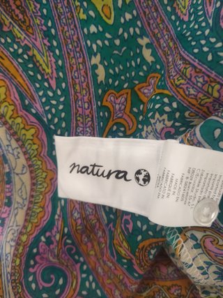 Blusa Talla L Natura Estampada