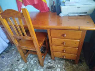 Conjunto Muebles Dormitorio Madera