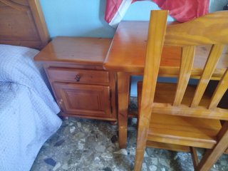 Conjunto Muebles Dormitorio Madera