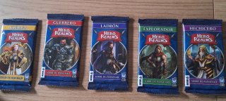 Hero Realms: basico, expansión y sobres personajes