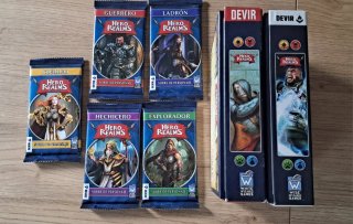 Hero Realms: basico, expansión y sobres personajes