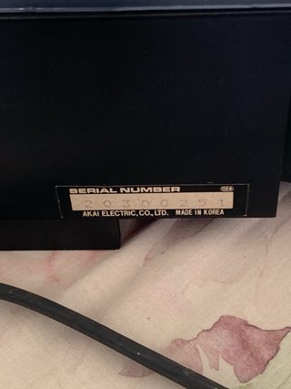 Tocadiscos Akai