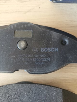 Pastillas Freno Bosch Peugeot 208 308 C3 C4 BP1505