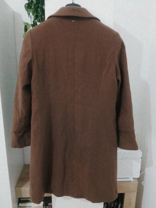 Cappotto Camomilla donna marrone tg L