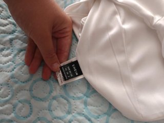Top blanco bustier