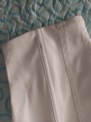 Top blanco bustier