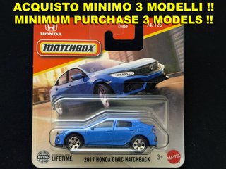 Matchbox Honda Civic Hatchback 2017