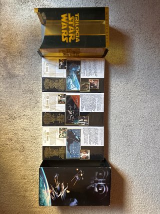 Trilogía Star Wars VHS
